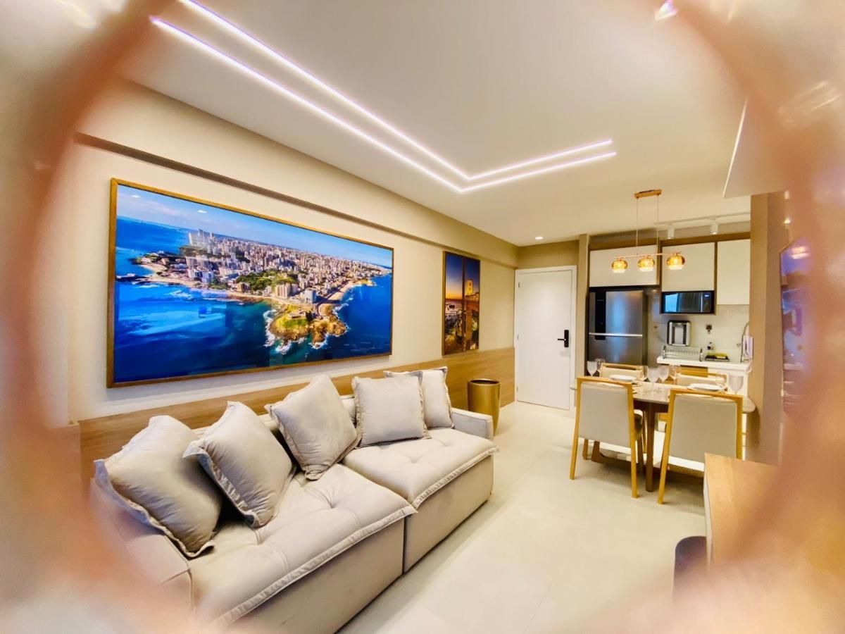 Lindo, Decorado, Na Praia Da Barra, Em Salvador! Exterior photo