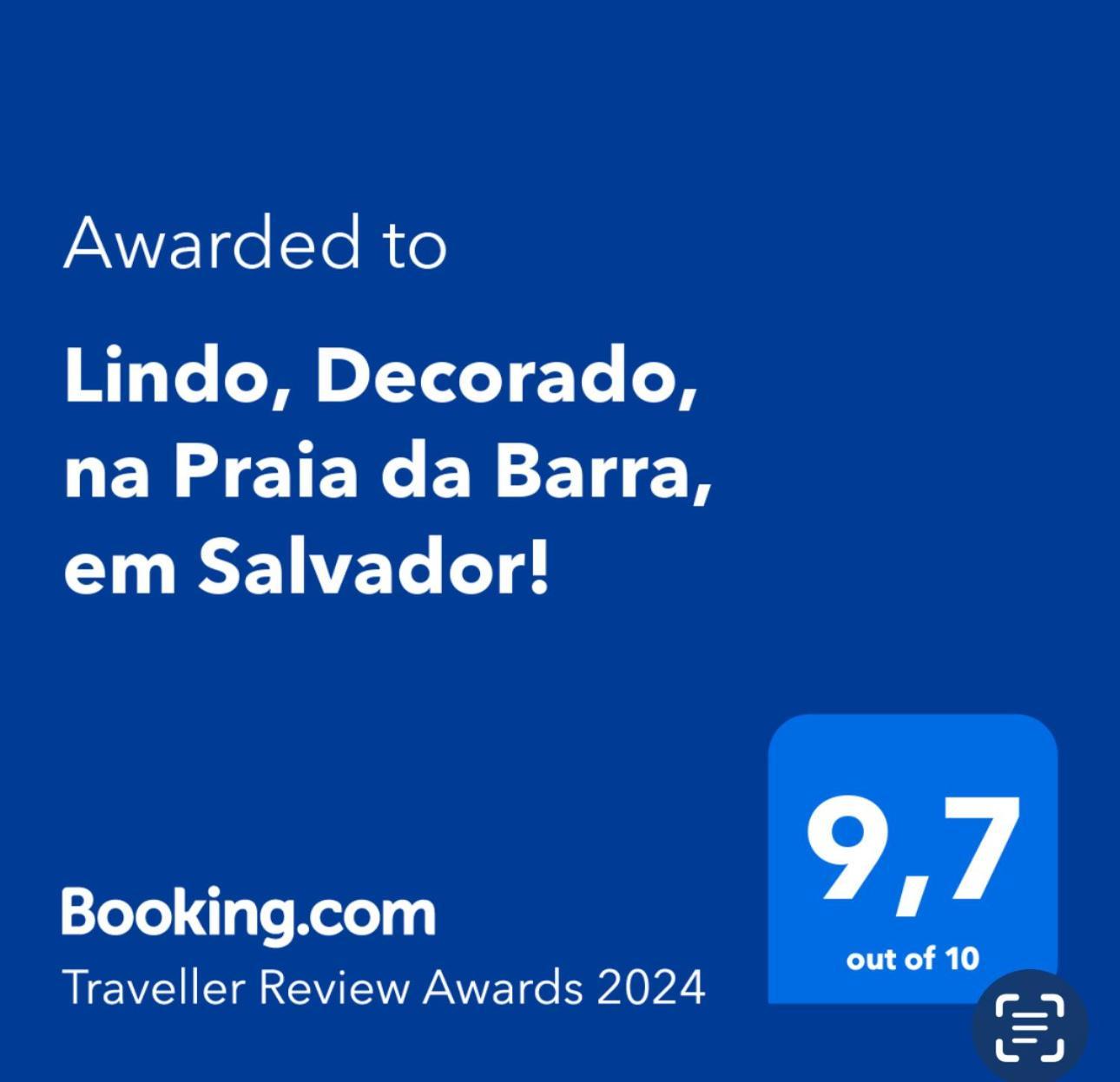 Lindo, Decorado, Na Praia Da Barra, Em Salvador! Exterior photo